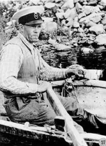 Lantbrevbärare i Borgafjäll