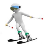 Slalom i Borgafjäll